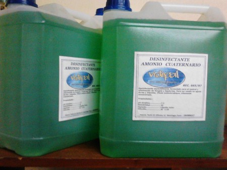 Desinfectante Amonio Cuaternario 5 Lts. $7.820